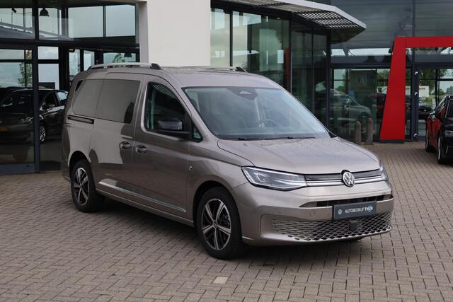 Volkswagen CADDY MAXI 1.5 TSI Hybride Style 150PK / 110kW DSG, Draadloos Apple Carplay & Android Auto, 17" 'Colombo' LMV, ErgoComfortstoel bestuurder en bijrijder, achteruitrijcamera (rear view), dodehoekdetectie (side assist), keyless entry & go, navigatie, winterpakket (verw