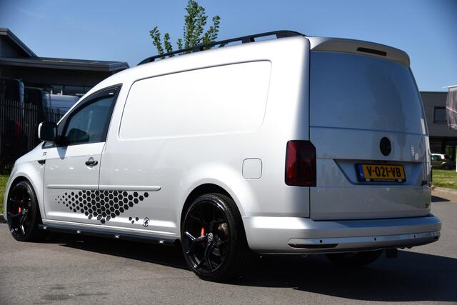 Volkswagen CADDY MAXI 2.0 TDI L2H1 BMT Exclusive PB Edition Cruise, Camera, Carplay, Automaat, 185pk, Alcantara, Sport stoelen, Carbon, Multimedia, Uniek!