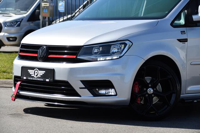 Volkswagen CADDY MAXI 2.0 TDI L2H1 BMT Exclusive PB Edition Cruise, Camera, Carplay, Automaat, 185pk, Alcantara, Sport stoelen, Carbon, Multimedia, Uniek!