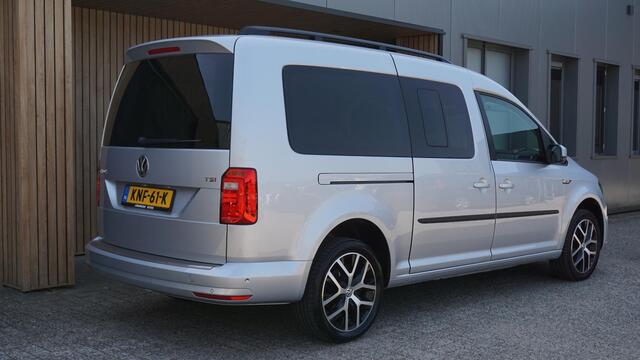 Volkswagen CADDY MAXI 1.4 TSI 125pk 7-Zits Edition 2x Schuifdeur Leder Navi Stoelverwarming 17inch LM *1e Eigenaar* 76062km!
