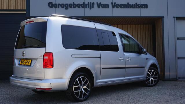 Volkswagen CADDY MAXI 1.4 TSI 125pk 7-Zits Edition 2x Schuifdeur Leder Navi Stoelverwarming 17inch LM *1e Eigenaar* 76062km!