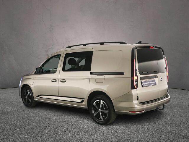 Volkswagen CADDY MAXI Flexible 1.5 TSI eHybrid Limited Edition | Trekhaak | 5-zitplaatsen opklapbare dubbele cabine | Navigatie | AppleCarplay-AndroidAuto draadloos | Netto-VRIENDENprijs; RIJKLAAR INCL. BTW/BPM, (bij koop of lease via HK)