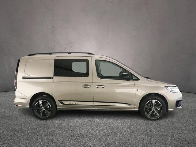Volkswagen CADDY MAXI Flexible 1.5 TSI eHybrid Limited Edition | Trekhaak | 5-zitplaatsen opklapbare dubbele cabine | Navigatie | AppleCarplay-AndroidAuto draadloos | Netto-VRIENDENprijs; RIJKLAAR INCL. BTW/BPM, (bij koop of lease via HK)
