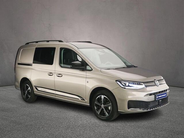 Volkswagen CADDY MAXI Flexible 1.5 TSI eHybrid Limited Edition | Trekhaak | 5-zitplaatsen opklapbare dubbele cabine | Navigatie | AppleCarplay-AndroidAuto draadloos | Netto-VRIENDENprijs; RIJKLAAR INCL. BTW/BPM, (bij koop of lease via HK)