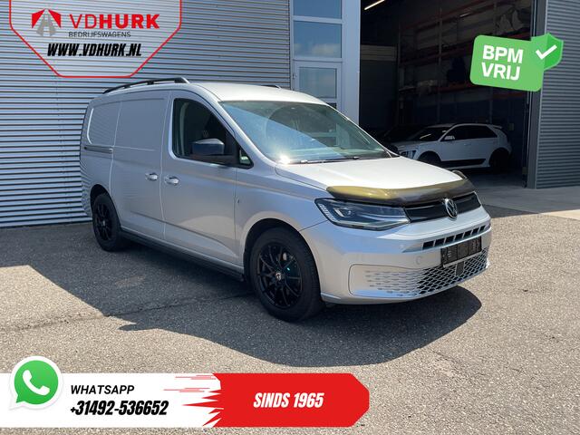 Volkswagen CADDY MAXI Cargo 2.0 TDI 125 pk DSG Aut. LED/ Adapt.Cruise/ Leder/ Standkachel/ Carplay/ Virtual Cockpit/ Stoelverw./ 2x Schuifdeur/ Camera/17"LMV/ PDC/ Trekhaak