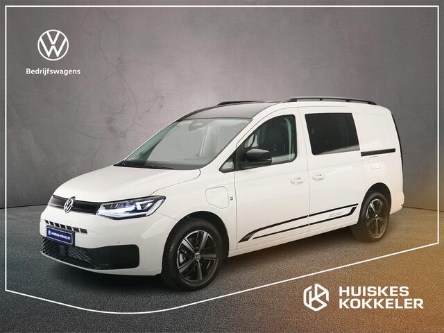 Volkswagen CADDY MAXI Flexible 1.5 TSI eHybrid Limited Edition | Trekhaak | 5-zitplaatsen opklapbare dubbele cabine | Navigatie | AppleCarplay-AndroidAuto draadloos | > Netto-ACTIE-Prijs; bij koop of lease via HK / excl. kosten rijklaarmaken <
