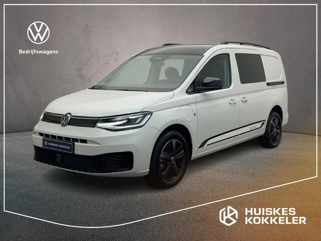 Volkswagen CADDY MAXI Flexible 1.5 TSI 150pk DSG eHybrid Limited Edition | ErgoComfort-stoelen L+R | 5-zitplaatsen opklapbare dubbele cabine | Apple Carplay / Android Auto | > Netto-ACTIE-Prijs; bij koop of lease via HK / excl. kosten rijklaarmaken <