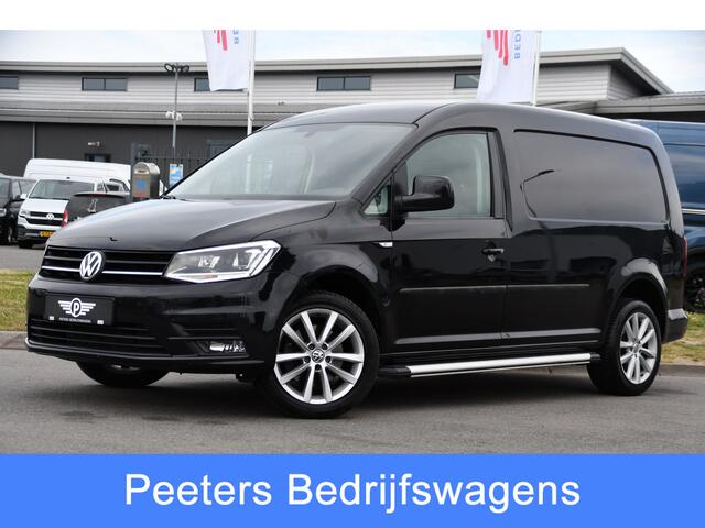 Volkswagen CADDY MAXI 2.0 TDI L2H1 Highline Cruise, Leder, LED, Automaat, multimedia, 150pk, NAVI, Trekhaak, Sensoren, Voorruit verwarming, Uniek!