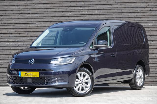 Volkswagen CADDY MAXI Cargo L2 | 2.0Tdi 122Pk Aut. | Style | Stoel-Stoel | Achteruitrijcamera | 17'' | Starlight Blue