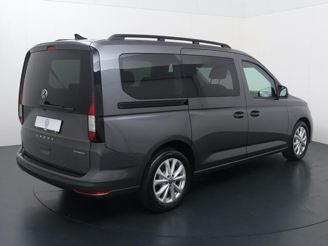 Volkswagen CADDY MAXI 1.5 TSI Hybride Life DSG 7-Persoons | 150 PK | Adaptive Cruise Control | Achteruitrijcamera | Climate control | Dodehoek detectie | Stoelverwarming | Apple Carplay / Android Auto |