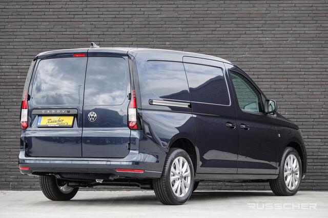 Volkswagen CADDY MAXI Cargo L2 | 2.0Tdi 122Pk Aut. | Style | Stoel-Stoel | Achteruitrijcamera | 17'' | Starlight Blue