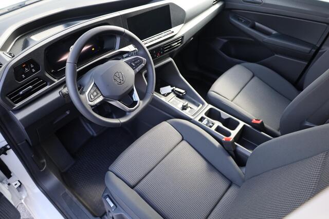 Volkswagen CADDY MAXI Cargo Flexible 1.5 TSI Flexible eHybrid Limited Edition 115PK / 85kW, Dodehoekdetectie (Side Assist), adaptieve cruise control (ACC), elektrisch verstel-, verwarm- en inklapbare buitenspiegels, achteruitrijcamera (Rear View), parkeersensoren voor en achter (PDC), trekhaak, navigatie, Apple Carplay & Android Auto, DAB+, verwarmbare voorstoelen, keyless start, 17" 'Vulcano' LMV, multifunctioneel lederen stuurwiel etc.