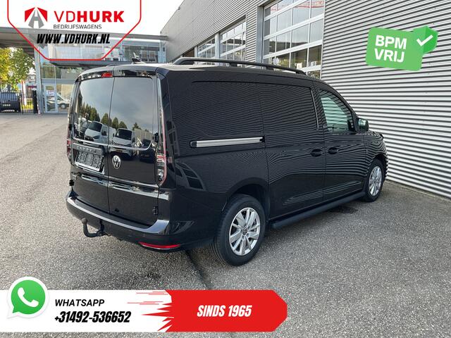 Volkswagen CADDY MAXI Cargo 2.0 TDI 125 pk DSG Aut. Black Edition LED/ Adapt.Cruise/ Leder/ Standkachel/ Carplay/ Stoelverw./ Virtual Cockpit/ Navi/ Airco/ Camera