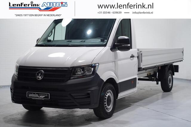 Volkswagen CRAFTER 2.0 TDI 140 pk L4 Pick Up / Open Laadbak Airco Cruise Control, 3-Zits, LxBxH 430x203x40 cm