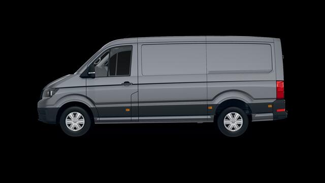 Volkswagen CRAFTER Bedrijfswagens Highline 35 2.0 TDI L3H2 103 kW (140 pk) | Opstaptrede op trekbalk (smal) | Volwaardig reservewiel (inclusief boordgereedschap en krik) | Zijmarkeringslichten | Bijrijdersbank inclusief opbergvak |