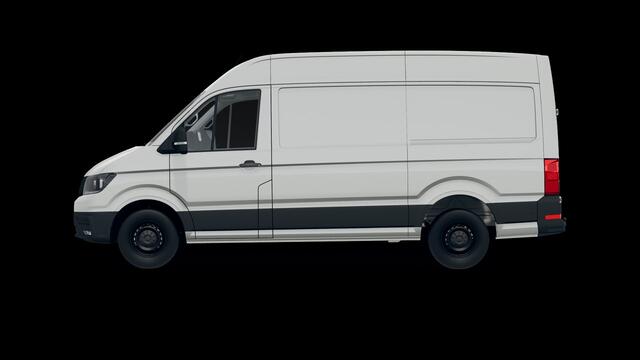 Volkswagen CRAFTER Bedrijfswagens 2.0 35 TDI L3H3 Highline 103kW 140pk 8 versn. auto | Navigatiesysteem Discover Media met 10,4" Touch-kleurendisplay | Volwaardig reservewiel | Middelhoog dak | LED-laadruimteverlichting |
