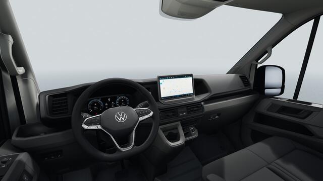 Volkswagen CRAFTER Bedrijfswagens 2.0 35 TDI L3H3 Highline 103kW 140pk 8 versn. auto | Navigatiesysteem Discover Media met 10,4" Touch-kleurendisplay | Volwaardig reservewiel | Middelhoog dak | LED-laadruimteverlichting |