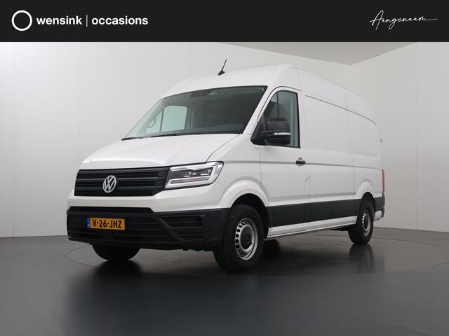 Volkswagen CRAFTER 35 2.0 TDI 140 PK Aut. | L3 H3 | Highline | Stoelverwarming | Parkeercamera | 3-Zits | Volledig Betimmerde Laadruimte | Apple Carplay - Android Auto | Airco | Cruise Control | LED Lampen |