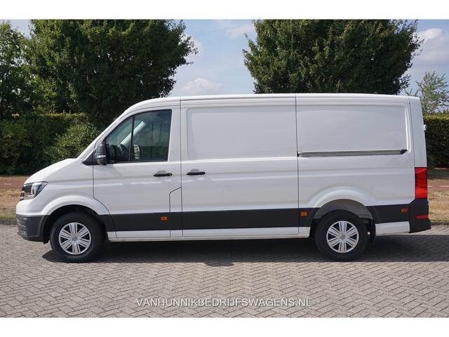 Volkswagen CRAFTER 35 2.0 177 L3H2 AUT Facelift 13" Navi, Cam, Gev. Stoel, LED, 2x Schuifdeur!! NR. T974*
