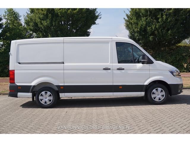 Volkswagen CRAFTER 35 2.0 177 L3H2 AUT Facelift 13" Navi, Cam, Gev. Stoel, LED, 2x Schuifdeur!! NR. T974*