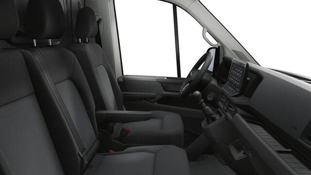 Volkswagen CRAFTER Bedrijfswagens Trendline L3H3 35 (140 pk) 103 kW pk 6 versn. Hand | Vierseizoensbanden | Trekhaak met vaste kogel (inclusief aanhangwagenstabilisator) | Middelhoog dak (h3) | Achteruitrijcamera (rear view) |