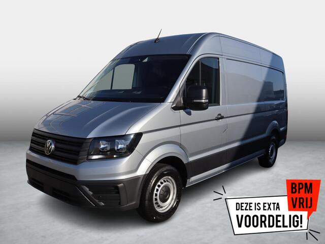 Volkswagen CRAFTER Bedrijfswagens Trendline 2.0 TDI L3H3 (140 pk) 103 kW pk 6 versn. | Middelhoog dak (h3) | App-connect | Comfort bestuurdersstoel | Licht- en regensensor | Stoelbekleding kunstleder "mesh" |