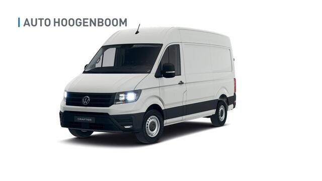 Volkswagen CRAFTER Bedrijfswagens Highline L3H3 35 TDI 177pk 130kW pk 8 versn. auto | PBM vrij | Bijrijdersbank inclusief opbergvak | Led-laadruimteverlichting | Middelhoog dak (h3) |