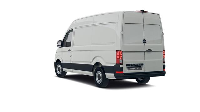Volkswagen CRAFTER Bedrijfswagens Highline L3H3 35 TDI 177pk 130kW pk 8 versn. auto | PBM vrij | Bijrijdersbank inclusief opbergvak | Led-laadruimteverlichting | Middelhoog dak (h3) |