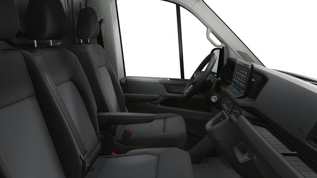 Volkswagen CRAFTER Bedrijfswagens Highline L3H3 35 TDI 177pk 130kW pk 8 versn. auto | PBM vrij | Bijrijdersbank inclusief opbergvak | Led-laadruimteverlichting | Middelhoog dak (h3) |