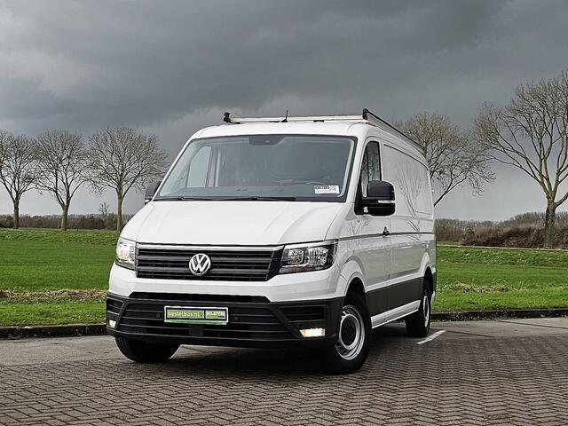 Volkswagen CRAFTER 35 2.0 TDI L3H2 airco, imperiaal, trap, trekhaak, pdc, 177Pk, NAP, Euro6!