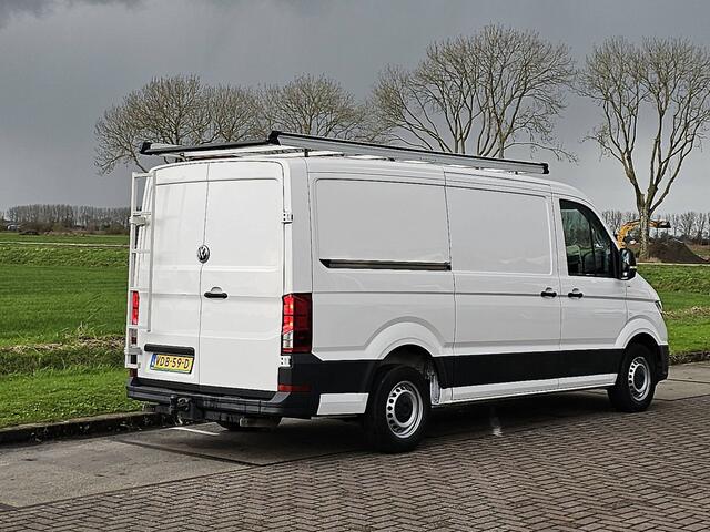Volkswagen CRAFTER 35 2.0 TDI L3H2 airco, imperiaal, trap, trekhaak, pdc, 177Pk, NAP, Euro6!