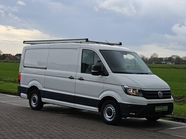 Volkswagen CRAFTER 35 2.0 TDI L3H2 airco, imperiaal, trap, trekhaak, pdc, 177Pk, NAP, Euro6!