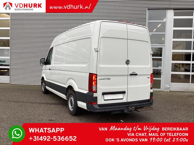 Volkswagen CRAFTER 2.0 TDI 140 pk L3H3 Inrichting/ CarPlay/ Navi/ Cruise/ Airco/ PDC/ Trekhaak