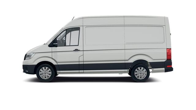 Volkswagen CRAFTER Bedrijfswagens Exclusive L3H3 2.0 TDI 130 kW 177 pk 8 versn. auto | BPM vrij | Diefstalalarm | Elektrisch inklapbare buitenspiegels (incl. spiegelverwarming) | Middelhoog dak (h3) |