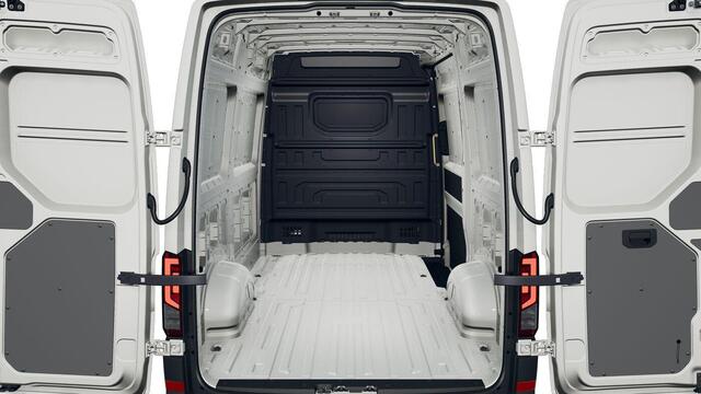 Volkswagen CRAFTER Bedrijfswagens Exclusive L3H3 2.0 TDI 130 kW 177 pk 8 versn. auto | BPM vrij | Diefstalalarm | Elektrisch inklapbare buitenspiegels (incl. spiegelverwarming) | Middelhoog dak (h3) |