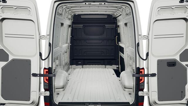 Volkswagen CRAFTER Bedrijfswagens Exclusive L3H3 2.0 TDI 130 kW 177 pk 8 versn. auto | BPM vrij | Diefstalalarm | Elektrisch inklapbare buitenspiegels (incl. spiegelverwarming) | Middelhoog dak (h3) |
