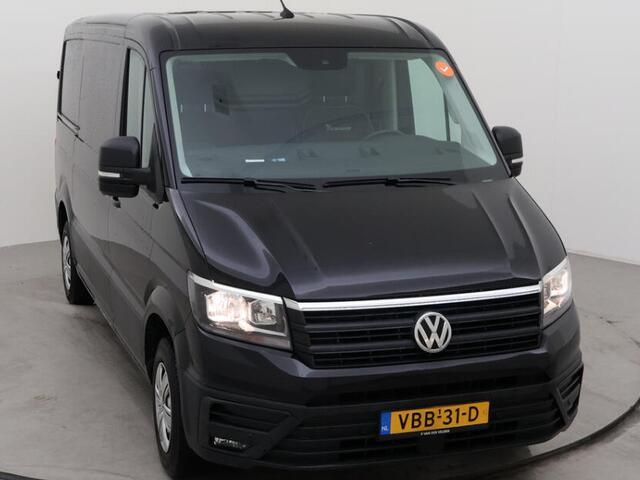 Volkswagen CRAFTER L3H2 L2H1 Highline 2x Schuifdeur Navigatie Cruisecontrol Airco Parkeersensoren Euro6