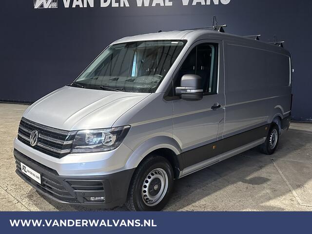 Volkswagen CRAFTER 2.0 TDI 141pk L3H2 L2H1 Euro6 Airco | 3000kg Trekhaak | Camera | Navigatie | Apple Carplay | Android Auto Cruisecontrol, Parkeersensoren, Dakdragers, Bijrijdersbank