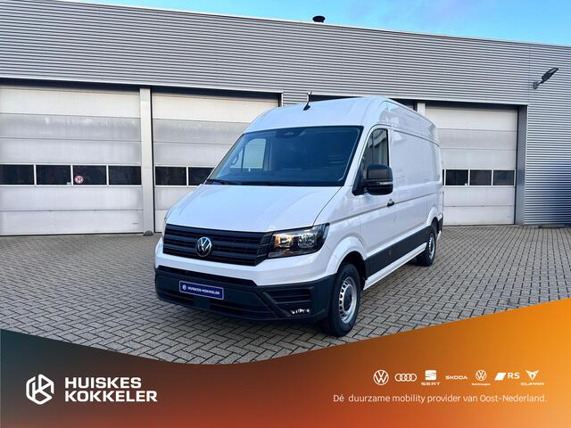 Volkswagen CRAFTER Bestelwagen 30 2.0 TDI 140pk automaat L3H3 Highline parkeerhulp V+A I Airco I Cruise control I Vierseizoensbanden I App connect I