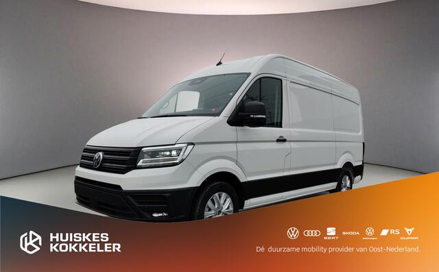 Volkswagen CRAFTER Bestelwagen 35 2.0 TDI 177pk automaat L3H3 Exclusive Ergoactive geveerde stoel | LED-koplampen | Trekhaak | ACC | Apple Carplay | Actieprijs excl. kosten rijklaar maken