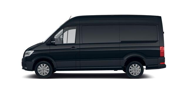 Volkswagen CRAFTER Bedrijfswagens Exclusive L3H3 2.0 TDI 130 kW 177 pk 8 versn. auto | BPM vrij | Diefstalalarm | Opstaptrede in bumper (breed) | Scheidingswand, met bekleding | Stoelverwarming voor bestuurder en bijrijdersstoel |
