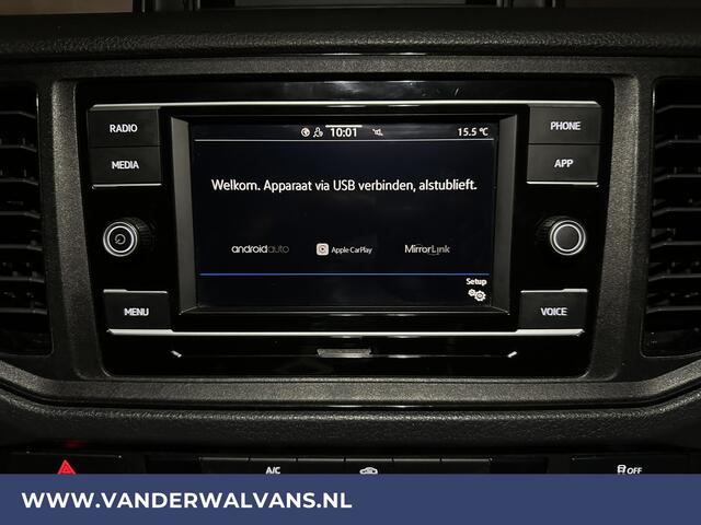Volkswagen CRAFTER 2.0 TDI 141pk L3H3 L2H2 Euro6 Airco | Camera | Apple Carplay | Android Auto Parkeersensoren, Bijrijdersbank