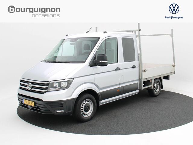 Volkswagen CRAFTER 35 2.0 TDi 140 Pk L3 DC Comfortline | Open Laadbak | 6 Zitplaatsen | Cruise Control | Privacy Glas | Trekhaak