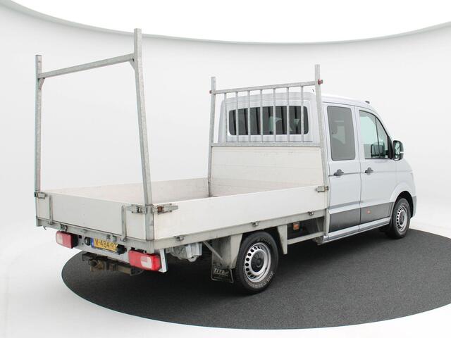 Volkswagen CRAFTER 35 2.0 TDi 140 Pk L3 DC Comfortline | Open Laadbak | 6 Zitplaatsen | Cruise Control | Privacy Glas | Trekhaak