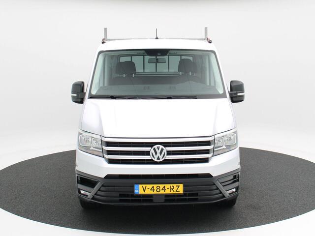 Volkswagen CRAFTER 35 2.0 TDi 140 Pk L3 DC Comfortline | Open Laadbak | 6 Zitplaatsen | Cruise Control | Privacy Glas | Trekhaak