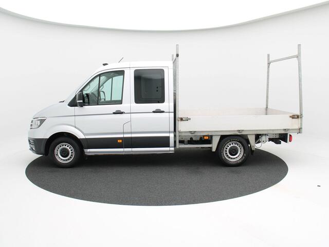 Volkswagen CRAFTER 35 2.0 TDi 140 Pk L3 DC Comfortline | Open Laadbak | 6 Zitplaatsen | Cruise Control | Privacy Glas | Trekhaak