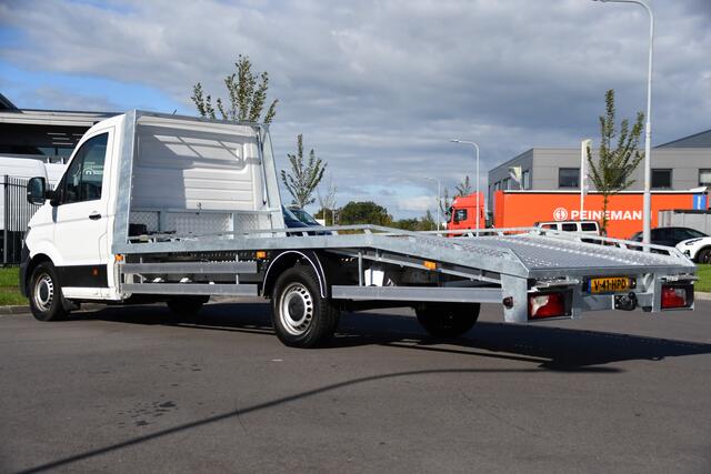 Volkswagen CRAFTER 35 2.0 TDI L4 Oprijwagen Cruise, Lier, Automaat, Multimedia, 177PK, LED, Luchtvering, UNIEK!