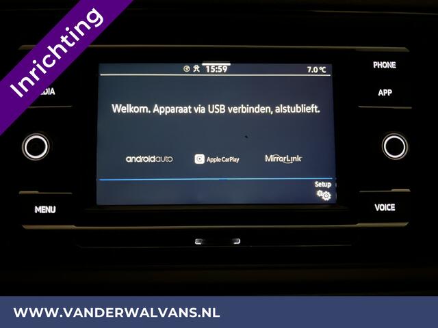 Volkswagen CRAFTER 2.0 TDI 141pk L3H2 L2H1 inrichting Euro6 Airco | Camera | Apple Carplay | Android Auto | Parkeersensoren Bijrijdersbank, 3000kg trekvermogen
