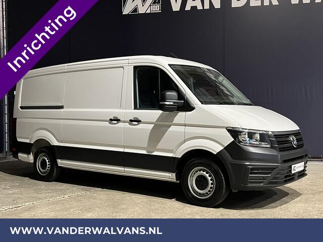 Volkswagen CRAFTER 2.0 TDI 141pk L3H2 L2H1 inrichting Euro6 Airco | Camera | Apple Carplay | Android Auto | Parkeersensoren Bijrijdersbank, 3000kg trekvermogen