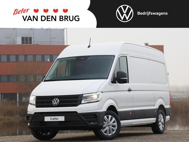 Volkswagen CRAFTER 35 2.0 TDI L3H3 140pk Automaat Exclusive | Nieuw model | ACC | Digital cockpit | LED | Trekhaak | Alarm | 17" Lmv |